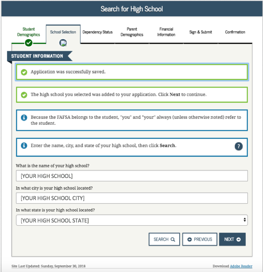 How to Complete the 20202021 FAFSA Application